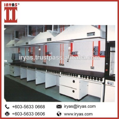 Laboratory Chemical Fume Chamber Canopy Hood Fiberglass Malaysia